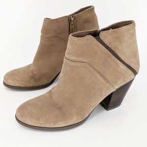 Franco Sarto Domino suede ankle boot Sz 8.5